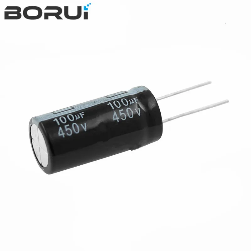 5PCS Original aluminum electrolytic capacitor 450V 100UF 18X35MM  multi specification