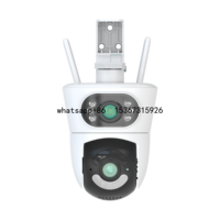 New 8MP(4+4MP) Tuya Smart Secure Camera Night Vision Human Motion Detect Tracking Outdoor Dual Lens Wireless Wifi PTZ Camera