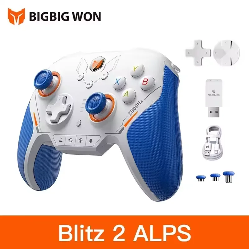 Bigbig Won Blitz 2 Pro Tmr Joysticks Wireless Controller 2000Hz Return Rate Performance  Support NS / PC / IOS for Myth Wukong