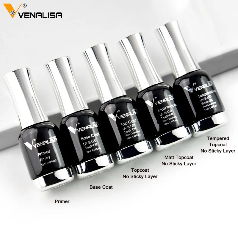 # 1004 VENALISA Nagelgelpoliermittel Hema TPO Free Semi Permanent Jelly Nude Pink Color Soak Off UV LED Ultra Diamond Lack 12 ml – Detail 5