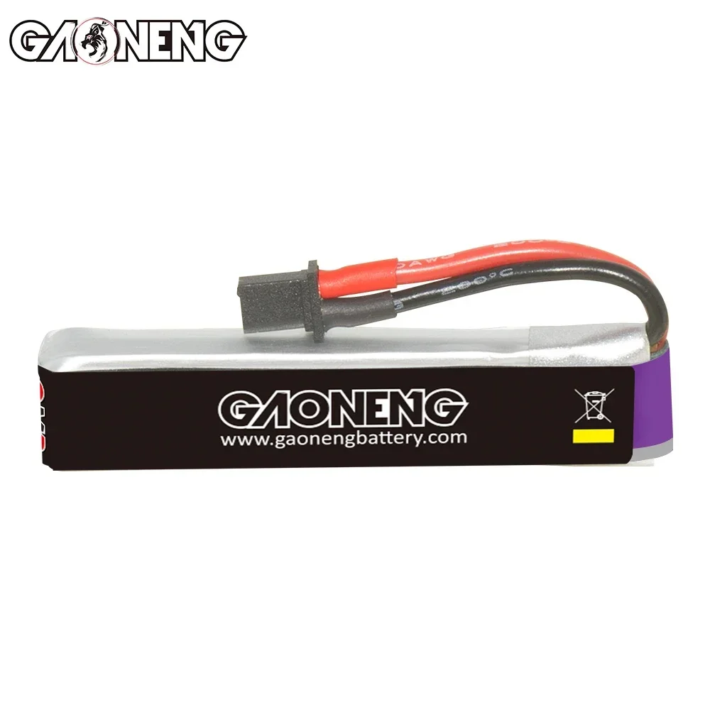 GAONENG GNB 300mAh HV 1S 60C 120C 3.8V 케이블 A30 LiPo 배터리, BetaFPV Beta75 해피모델 Emax Tinyhawk 레이싱 FPV Whoops