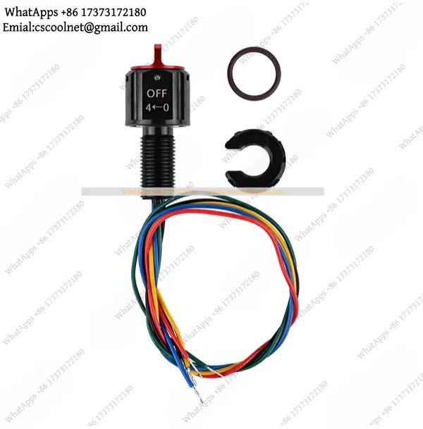 JS02 Underwater Rotating Band Switch, Underwater Robot Sealed Cabin, Deep-sea on/off Multi Position Rotating Waterproof Switch