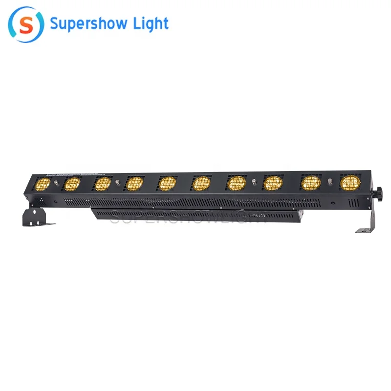 dmx sunstrip led 10x50w indoor 10*50w sunstrip pixel bar light dmx512 rgbw stage Active Blinder wall washer bar light