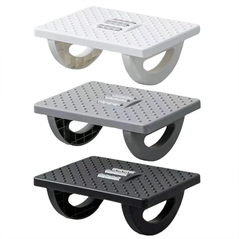 Q39E Under Desk Foot Rest Shakeable Foot Stool Foot Massager Ergonomic Footrest Offices Work Desk Foot Stand Foot Support