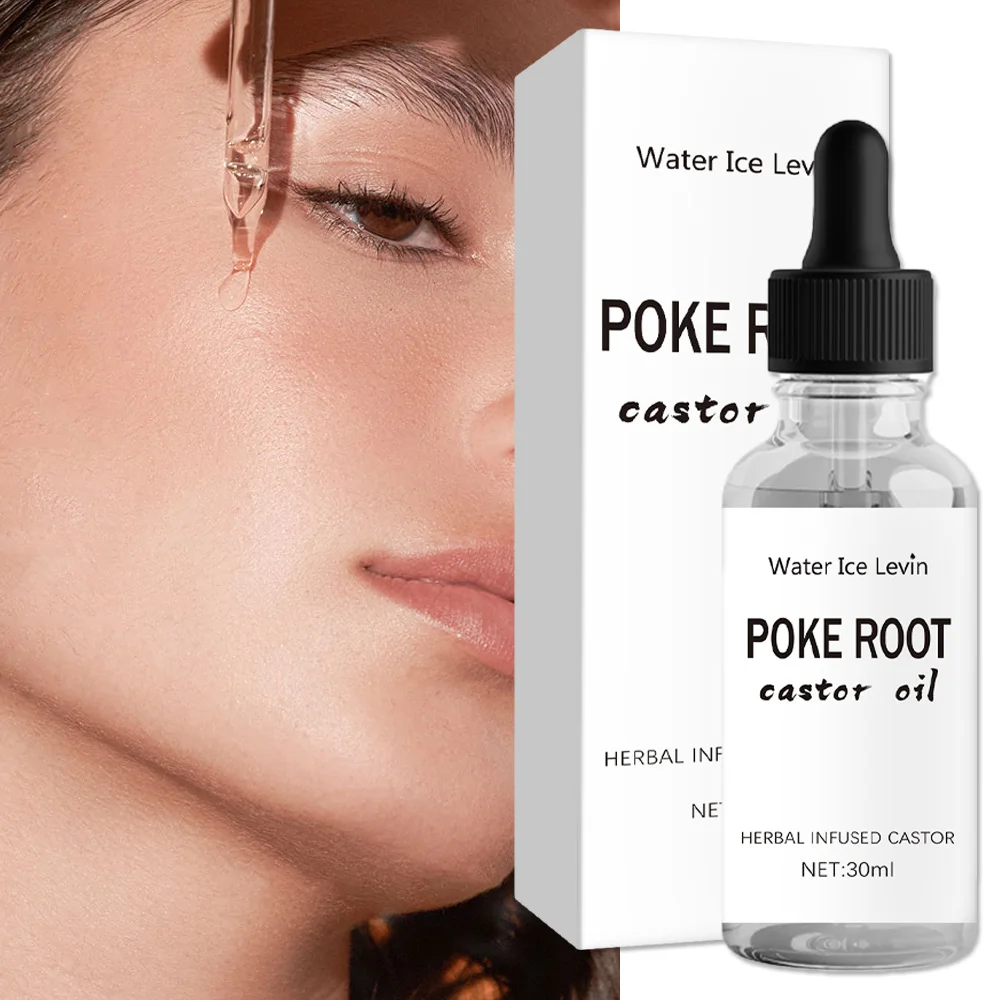 Castor oil essential oil, suitable for face, body and hair, has purifying, brightening, oil-control and antibacterial properties