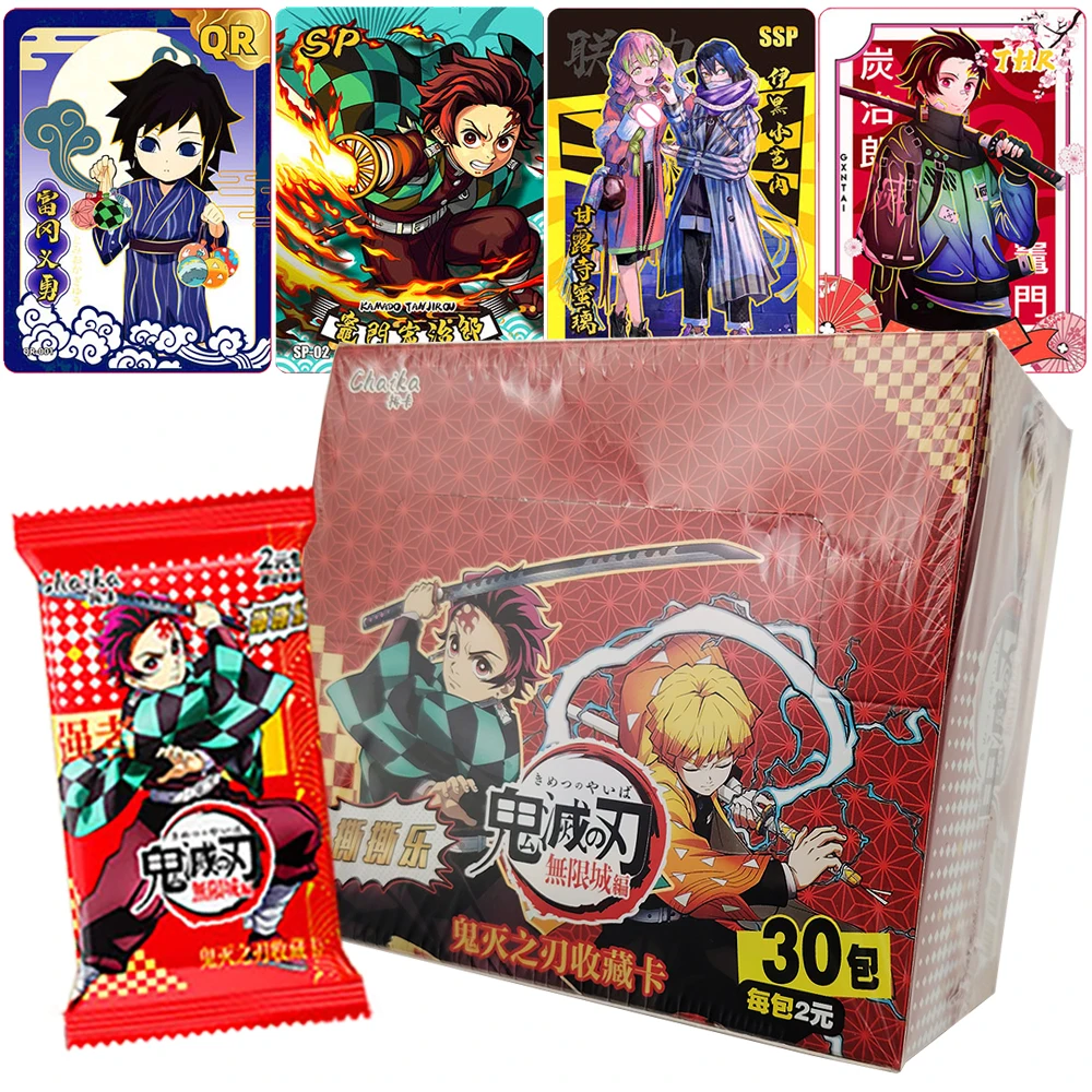 

Demon Slayer Limited Collection Card Popular Youth Passion Anime High Quality Character Card Boys and Girls Cherish Hobbies Gift