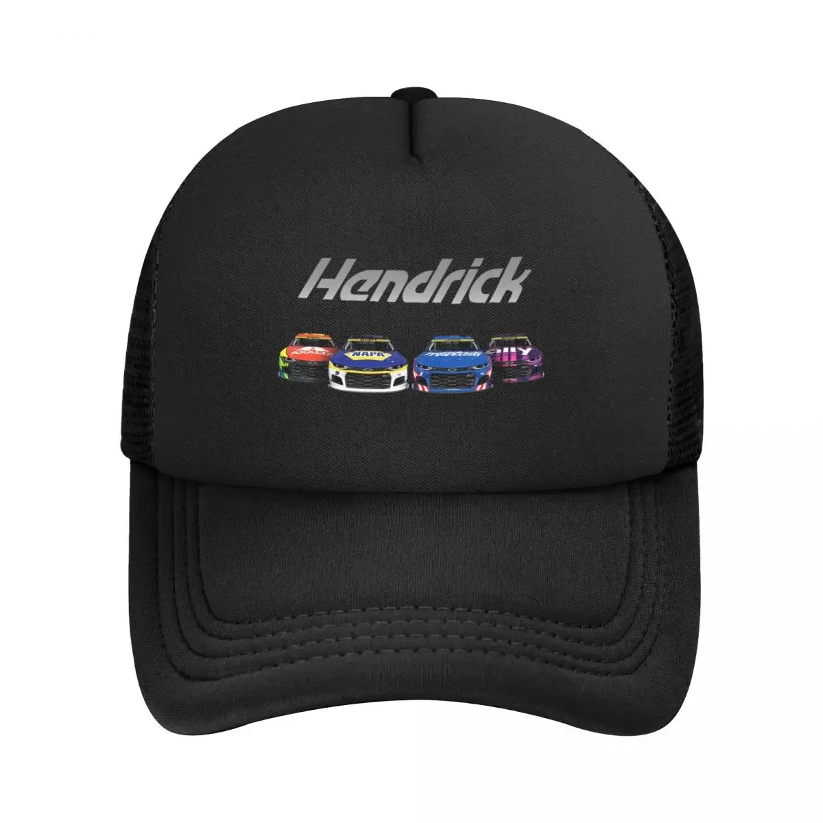 Hendrick Motorsports 2021 Playoffs Edition Gorras de béisbol de malla Snapback Sombreros de béisbol Casqueta informal transpirable al aire libre Unisex