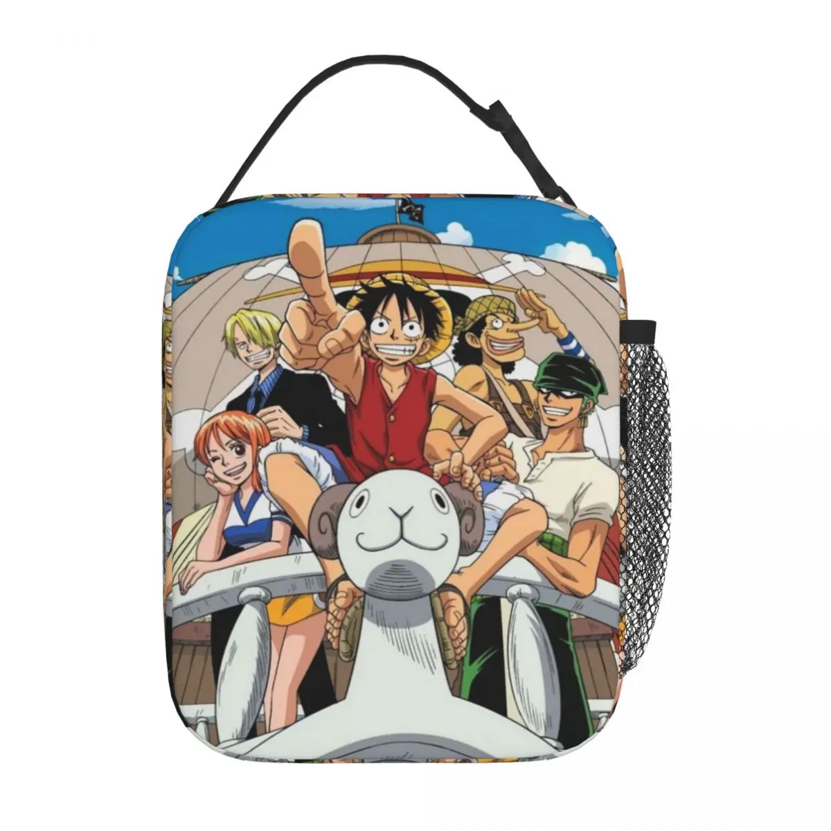 

Luffyed Zoros Choppers Insulated Lunch Bag for Men Women Food Container Bags Portable Thermal Cooler Lunch Boxes For Travel