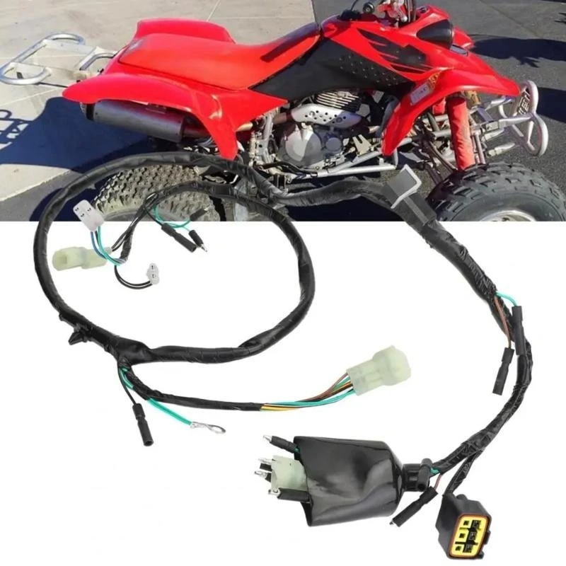 Conjunto mazo cables Y4UA para mazo cables completo a prueba herrumbre TRX400EX