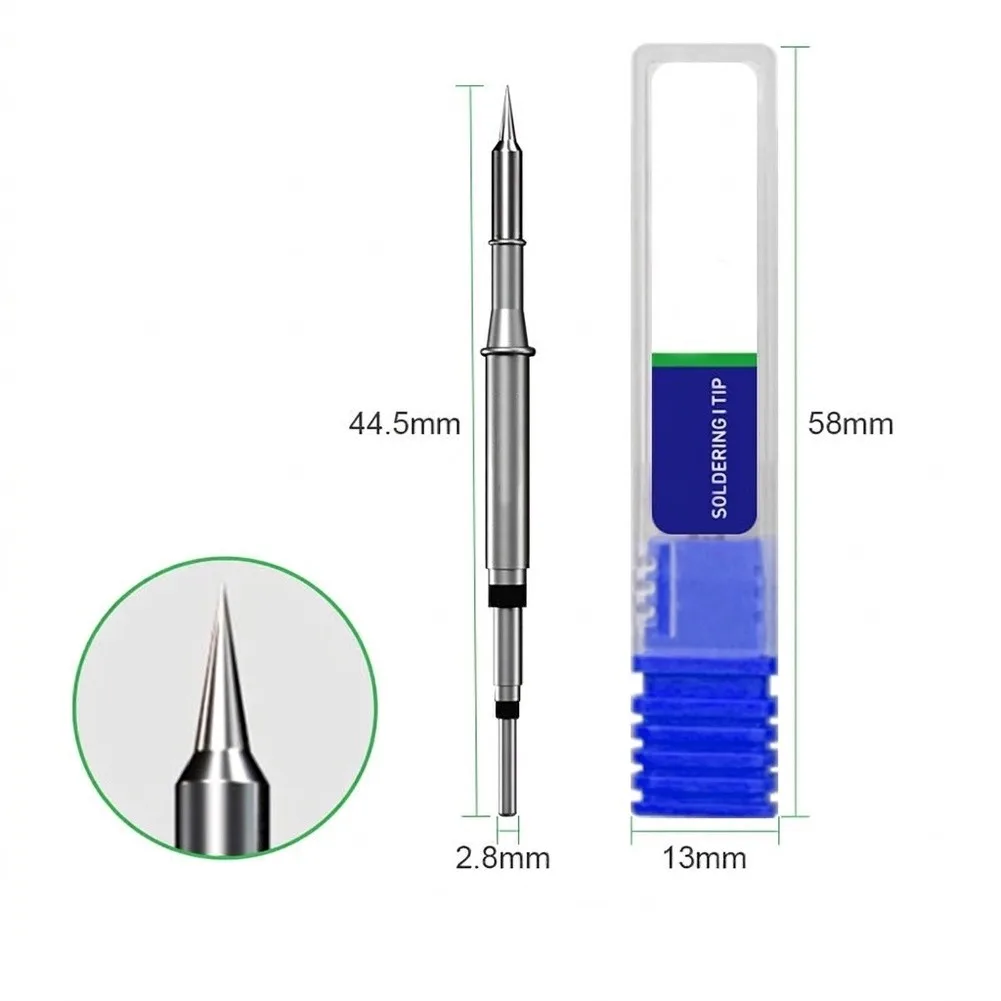 For Relife For RL C115 For Soldering Iron Replacement Tip 45mm Silver Metal Tip for IC and Circuit Board Repair