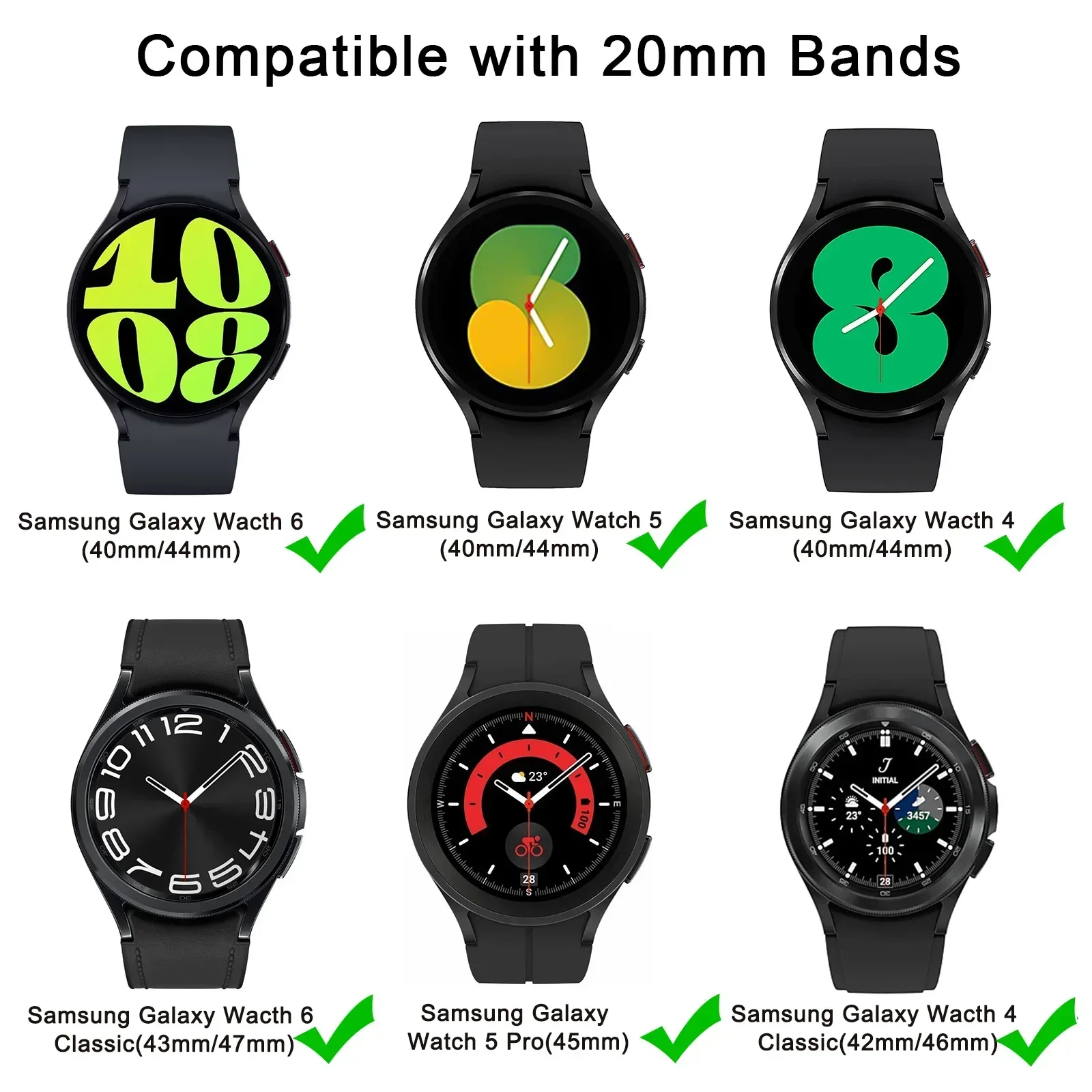 Amazfit-correa para coche,gts 2, 3,2e,gts 2, 4 mini band,bip lite,bip s lite,bip 3 pro,20mm