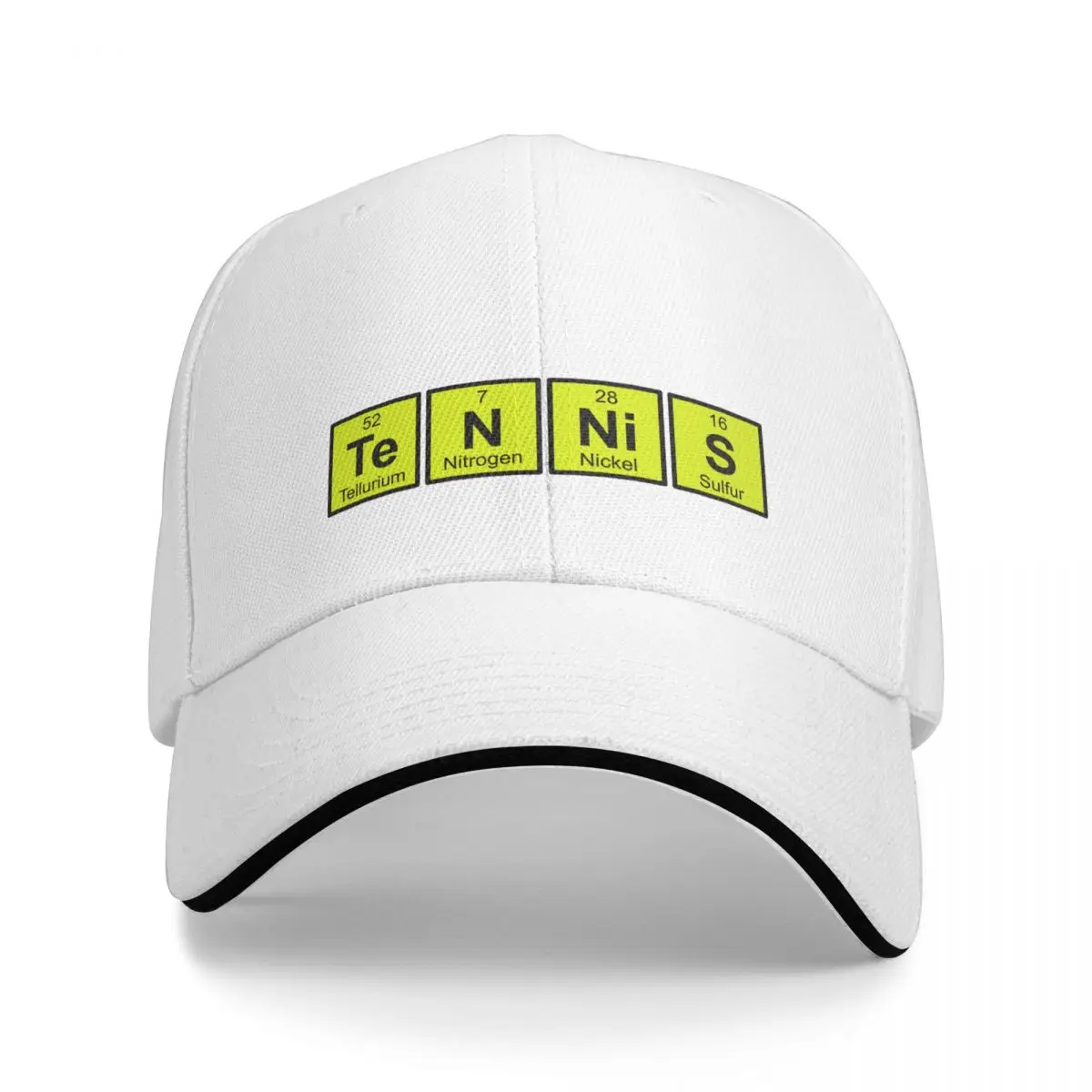 Awesome Tennis gift for tennis players | tennis is a science, periodic table | periodic elements spelling Cap baseball cap