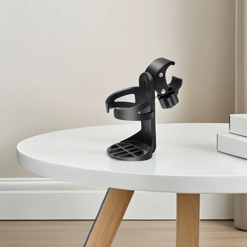 

2Pcs Wheelchair Cup Holder with Adjustable Bracket for Stroller Walker Cane Secure Stable Bottle Holder for Mobility Devices