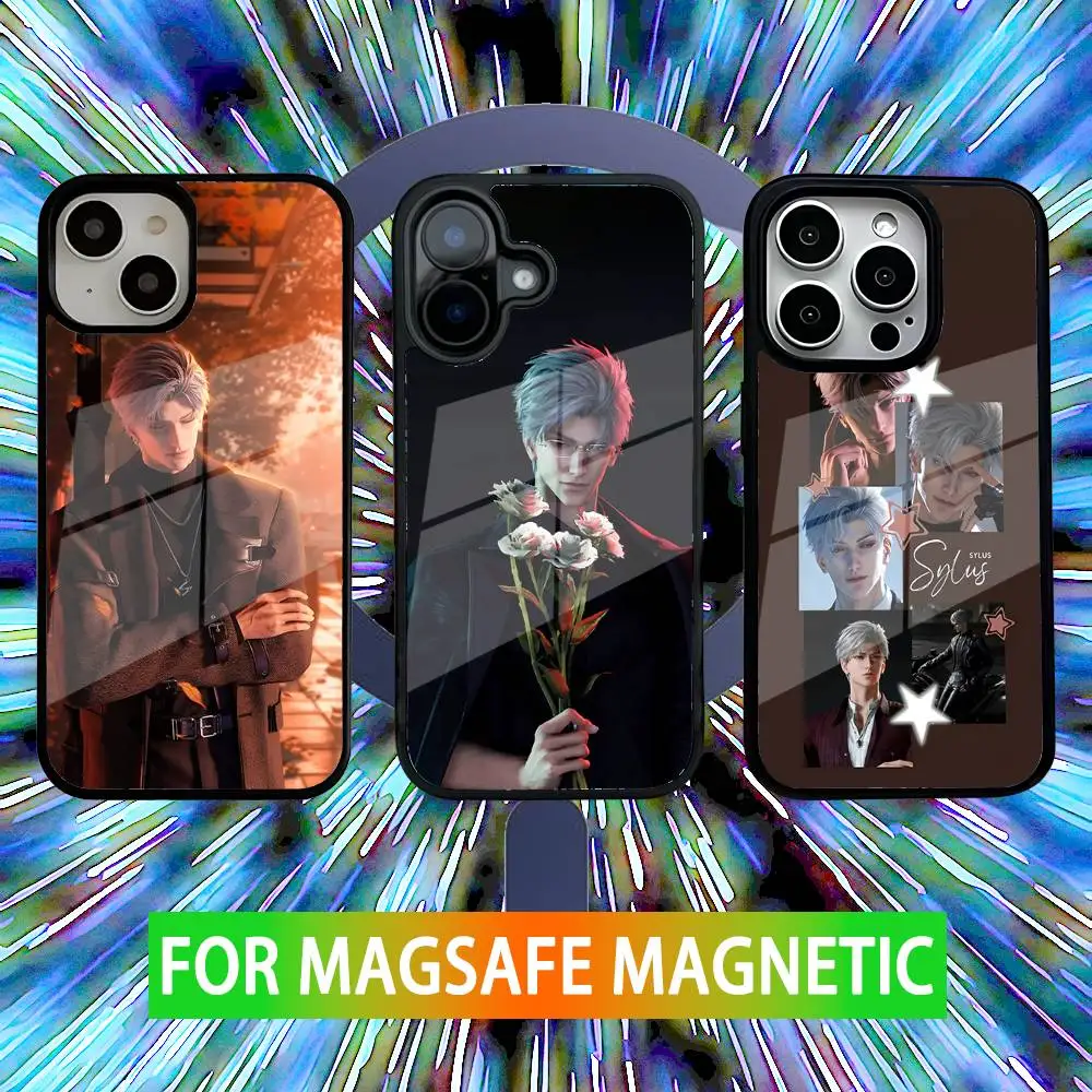 

Sylus Love and Deepspace Phone Case For iPhone 16,15,14,13,12,11,Pro,Max,Plus,Mini,SE New Magsafe Magnetic Wireless Charging