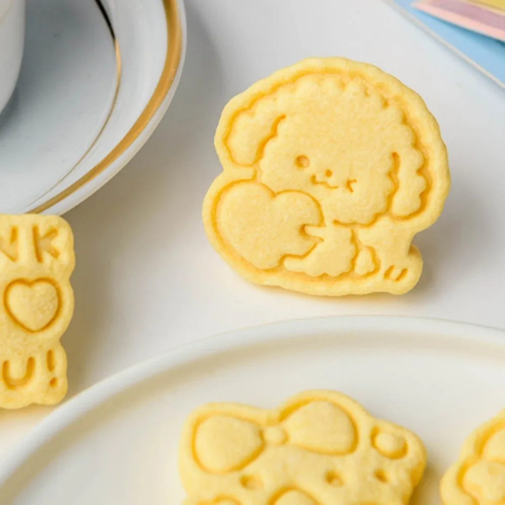 Cute Dog Expression Cookie Mold 3D Cookie Cake Cutter DIY Mold Fondant Cake Decorating Tools