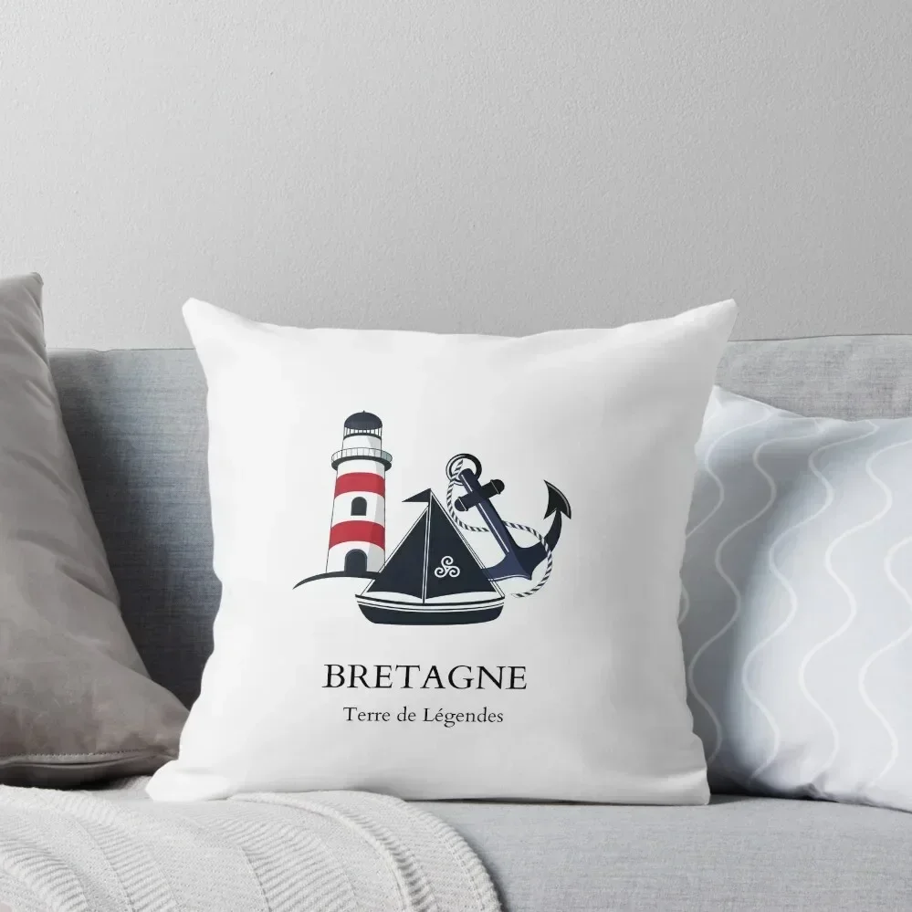 Brittany Terre Breton - Breton Breizh Finistère Morbihan Throw Pillow Christmas Covers For Cushions home decor items pillow