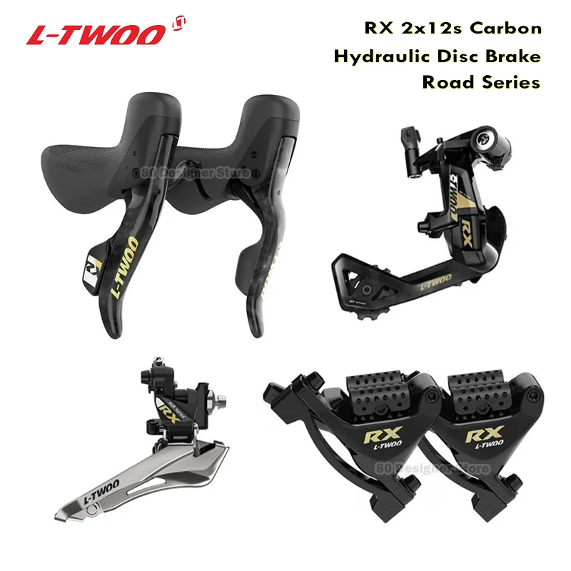 

LTWOO Hydraulic RX 2X12S Road Groupset Углеродное волокно LTWOO RX 2x12 Гидравлический тормозной переключатель R9 2x11S Гидравлический дисковый суппорт GRT12