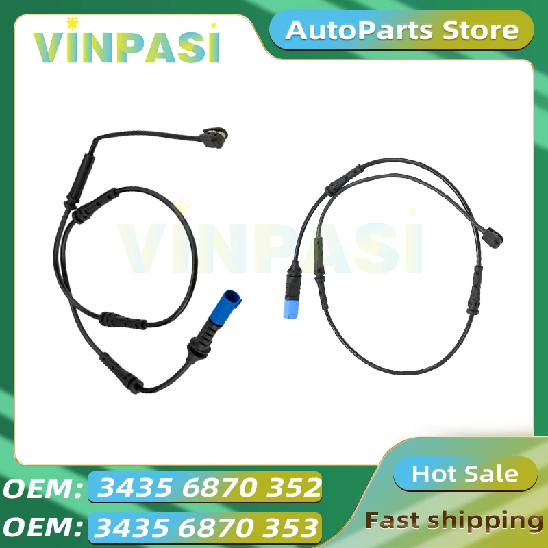 

Front Rear Axle Brake Pad Wear Sensor Suitable for BMW X5 X6 X7 G05G06G07F95F96 Brake Induction Wire 34356870353 34356870352