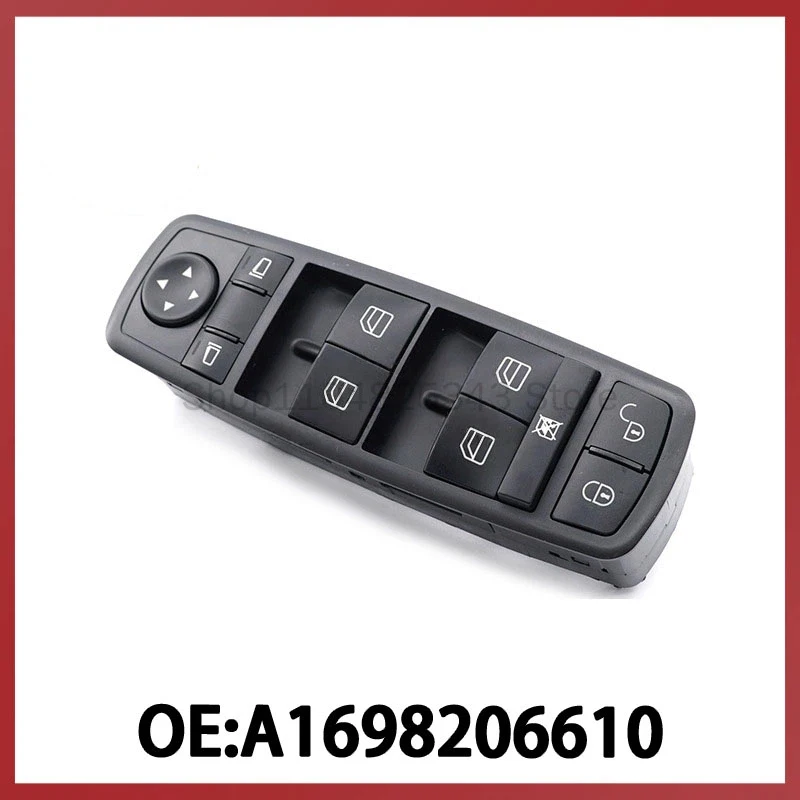 

A1698206610 Suitable for Mercedes-Benz W169 W245 Car Glass Regulator Switch Window Adjustment Switch