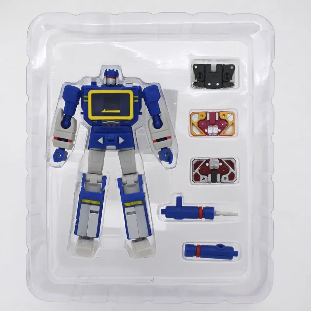 PT-04 Transformatie Soundwave Pt04 Met Tape G1 Mini Pocket War Ko Dx9 Action Figure Robot Speelgoed Kids Cadeau Op Voorraad