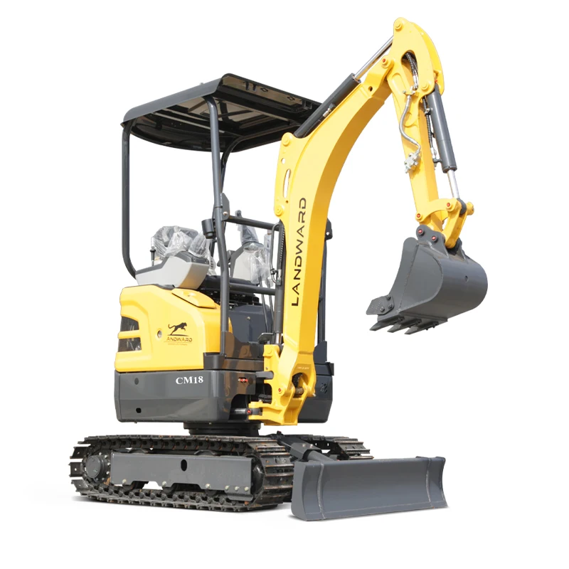 Customized Multifunctional Small Excavator Machine Hydraulic 1.8 Ton Mini Excavator 2.5 Ton Farm Engineering Digger With CE EPA