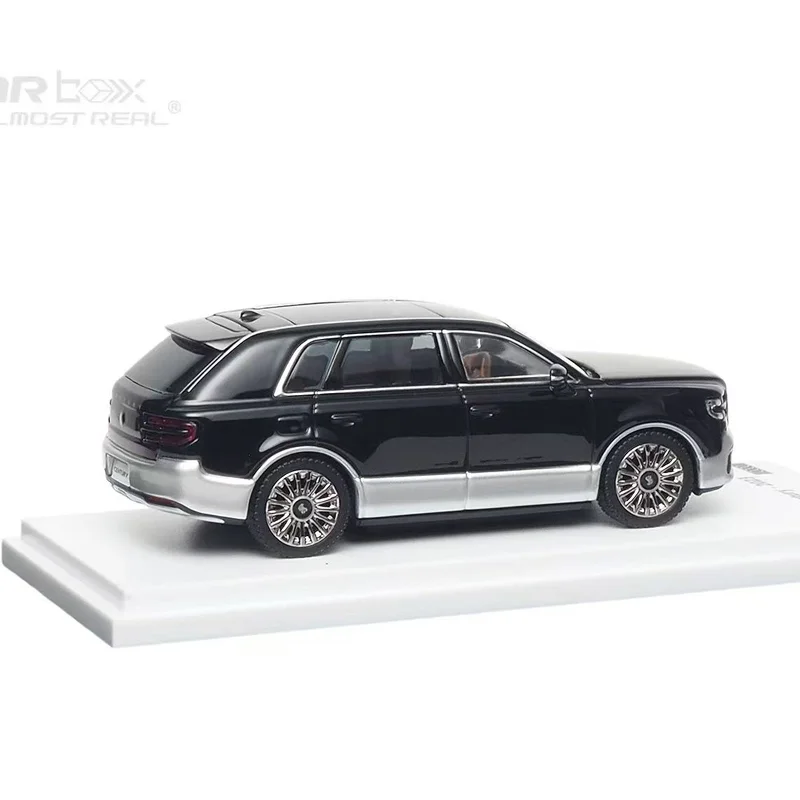 신제품 입고 AR 박스 1:64 토요타 세구르 SUV G70 좌핸들 2023 모델 합금 다이캐스트 장식품 맞춤형 장난감 어린이 크리스마스 선물