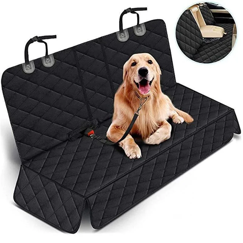 Dog Car Seat Cover Waterproof Pet Travel Dog Carrier Hammock Car Rear Back Seat Protector Mat Safety Carrier For Dogs Safety Pad