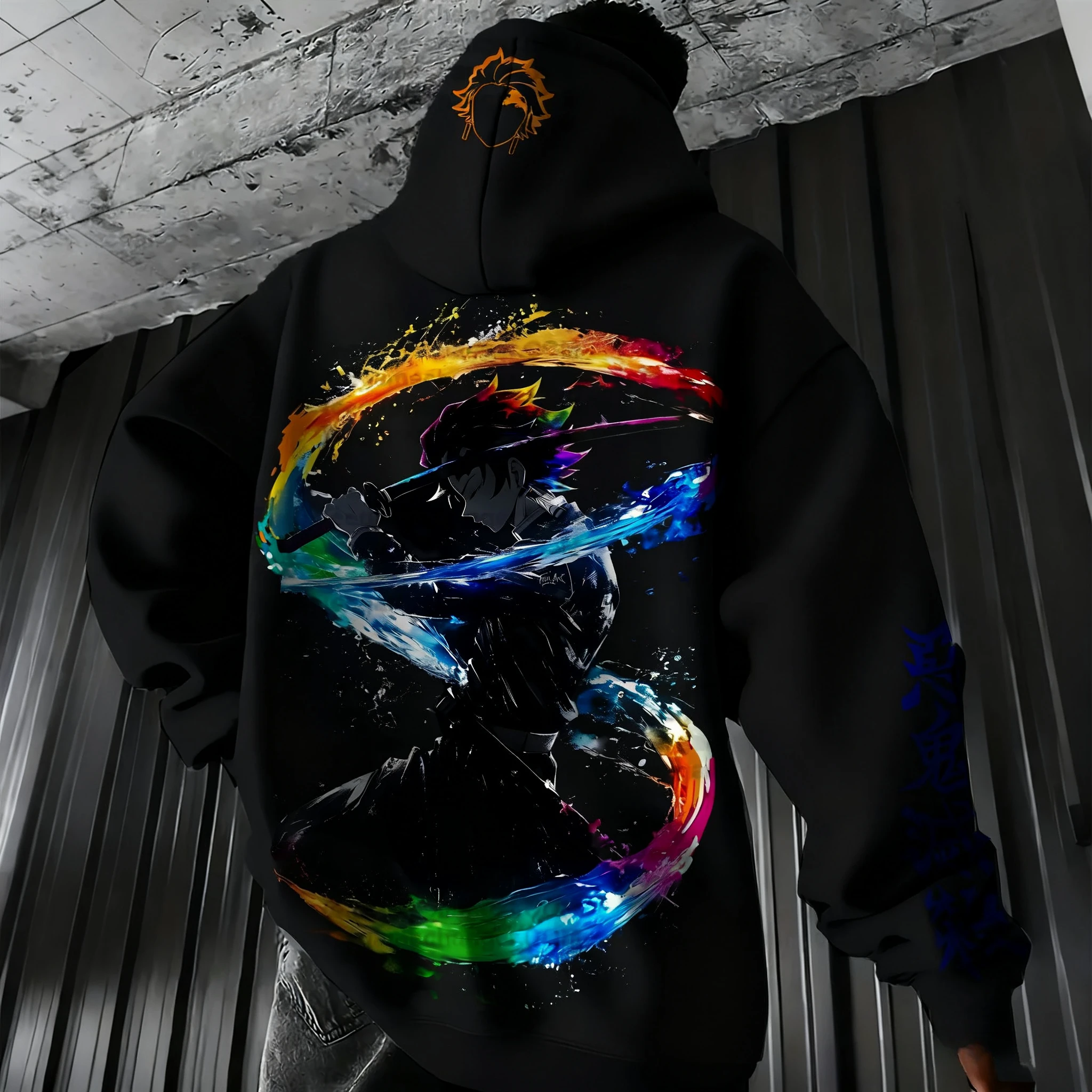 Demon Slayer Anime Zipper Hoodie 2025 Unisex Autumn/Winter New Kamado Tanjirou Printed Street Hip Hop Trendy Casual Loose Top
