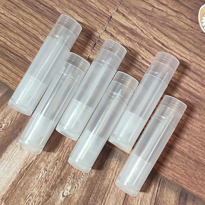 空の化粧品チューブ,5ml,空の化粧品ボックス,香油,リップグロス,旅行用コンテナ,白い化粧品容器