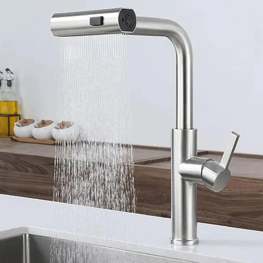 

Waterfall Kitchen Faucet Practical Extension Faucet Aerator For Kitchen