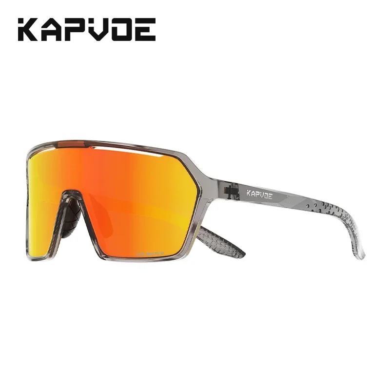 Kapvoe Fashion Polarized Cycling Glasses Sunglasses Man UV400 Cycling Glasses MTB Fishing Eyepieces Woman Bike Goggles Bicycle