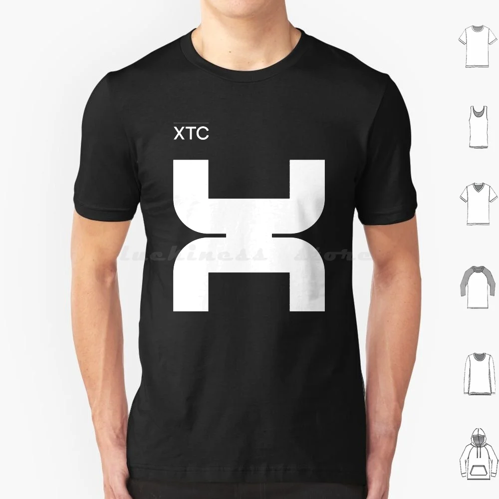 X T Shirt Cotton Men Women DIY Print Xtc England English Experimental Graphic Modular New Wave Post Punk Grid System Type