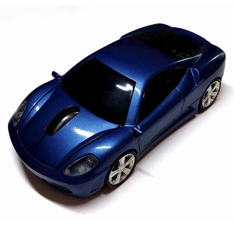 Racing Car Shaped Mouse USB Optical Wireless Mouse 1600DPI Mini 3D Computer Gaming Mice For PC Laptop Tablet Notebook Gift