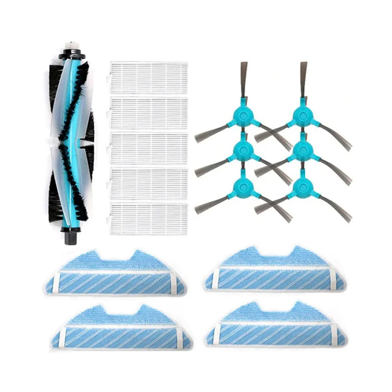 FSLH para LISTAR RX3, RX5, RX9, RX10 piezas de repuesto cepillo lateral principal filtro Hepa fregona accesorios de trapo
