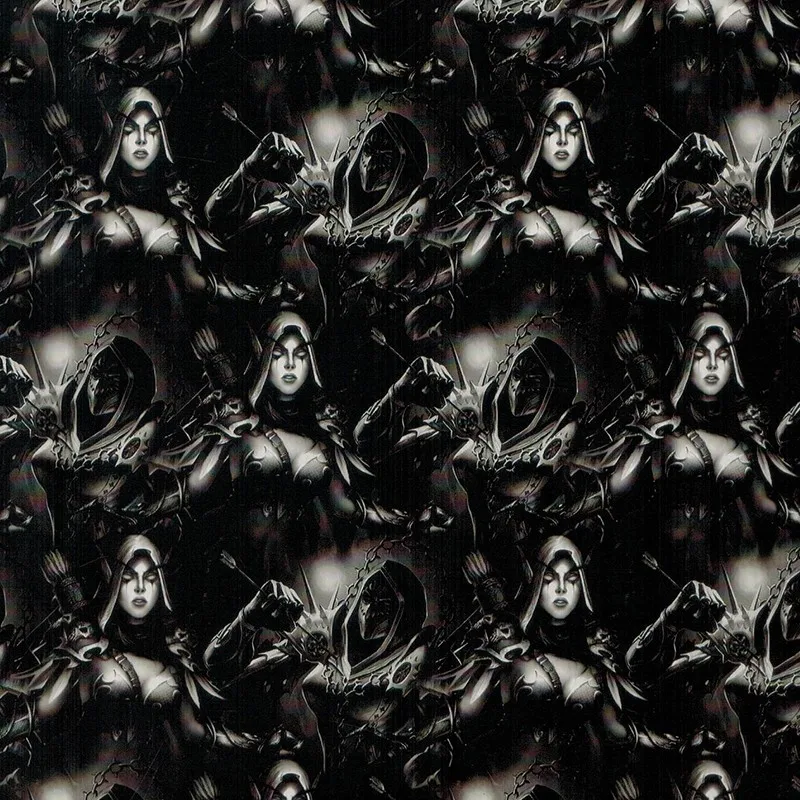 20M Length Wizard Water Transfer Printing Film Width 50cm Hydrographic Film WDF1495
