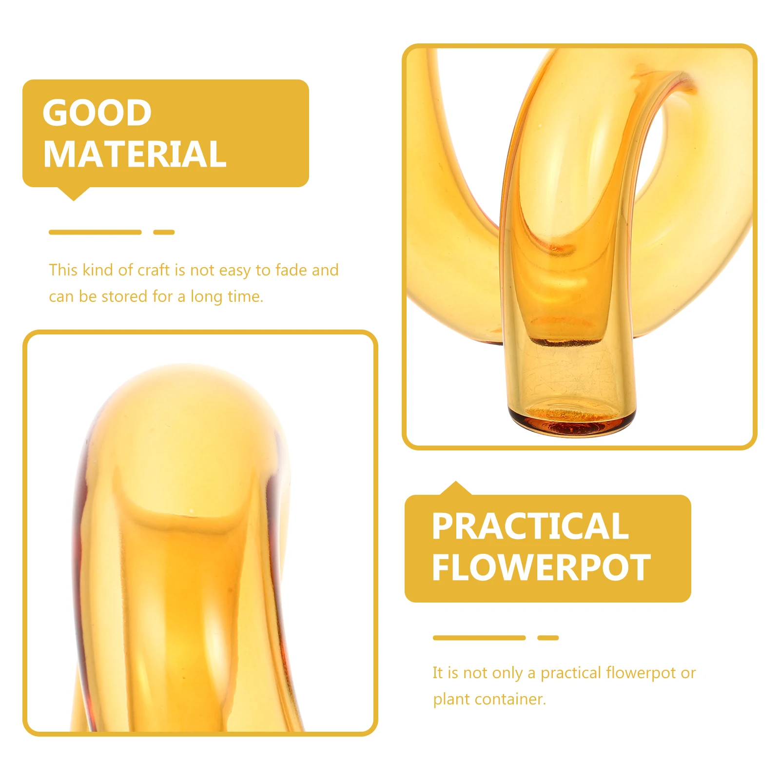 

1Pcs Unique Shape Glass Vase Nordic Style Hydroponic Flowerpot Creative Home Decor Living Room Desktop Vase Ornament