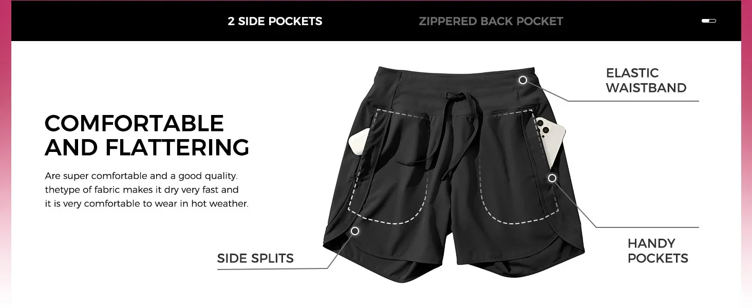 womens running shorts