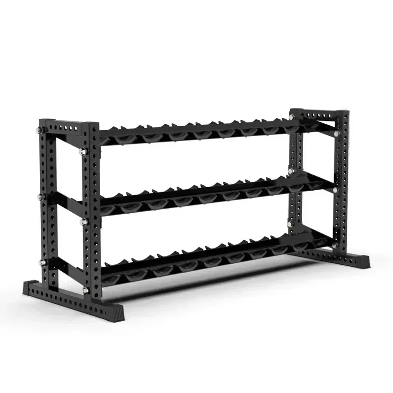 Innovative 3-Tier Indoor Dumbbell Storage Rack Premium Material For Gym And Home Fitness