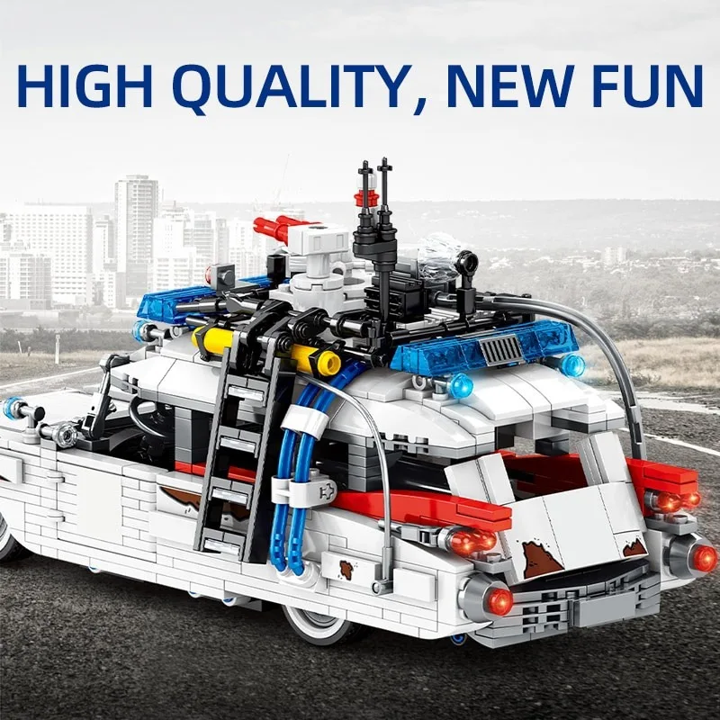 Ville créateur véhicule technique camion MOC Architecture modèle blocs de construction Super voiture de course briques à monter soi-même jouets éducatifs pour les enfants