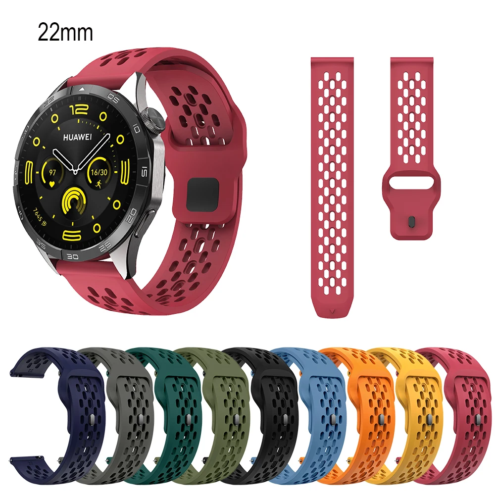 22mm strap for Huawei Watchband Replacement Man Band Sport Outdoor Watchband for Huawei watch GT4 46mm Running woman