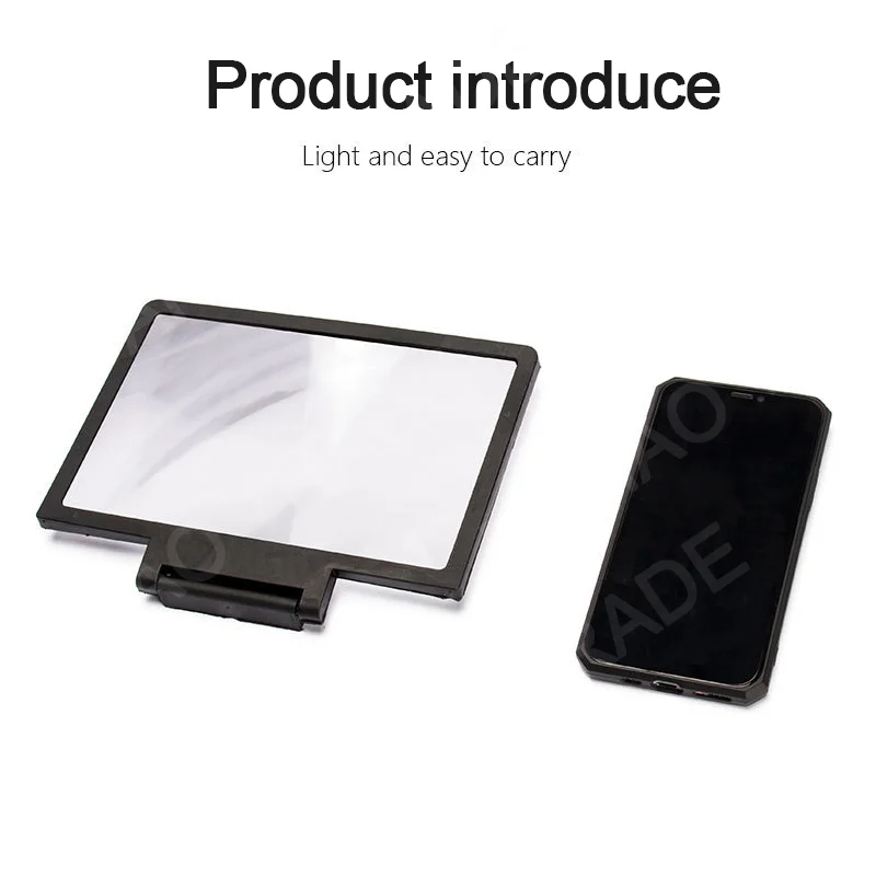 NEW 3D Screen Amplifier Mobile Phone HD Screen Video Glass Stand Magnifier For Phone Enlarged Screen Phone Stand Bracket