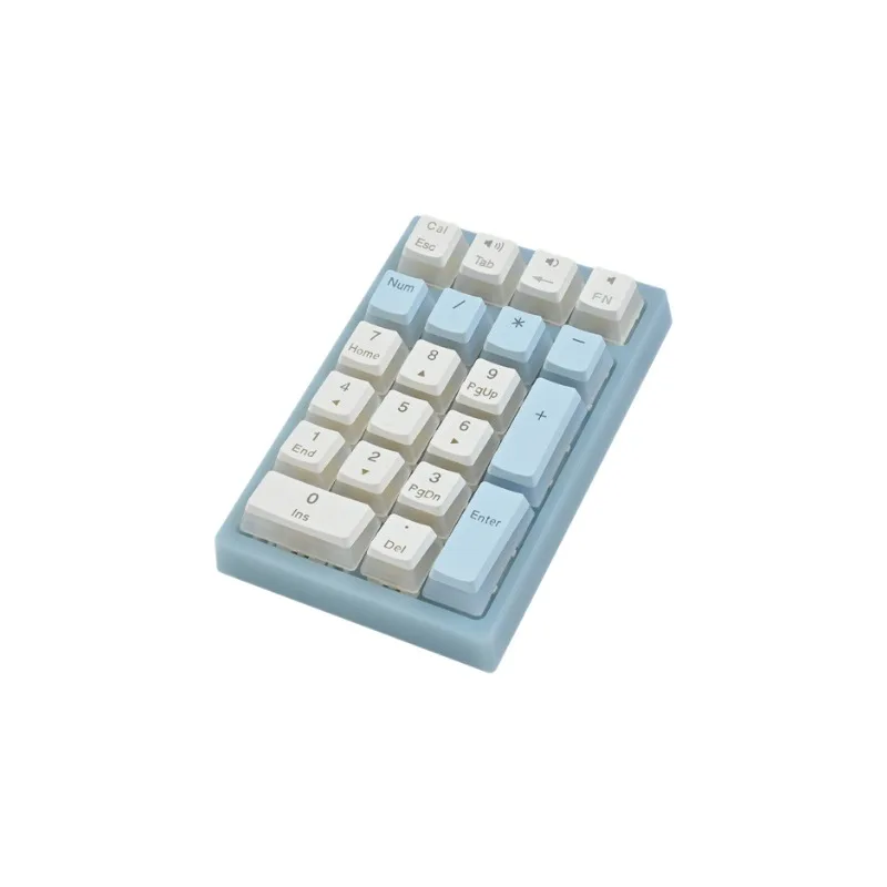 Numeric Keypad Kit 21-key Bluetooth Wireless Wired Three-mode Hot-swappable Customized Mechanical Numeric Keypad