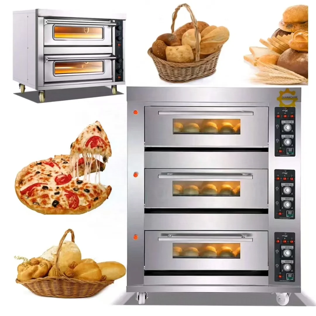 Bread Maker Gas and Electrical Complete Set Commercial Bread and Cake
