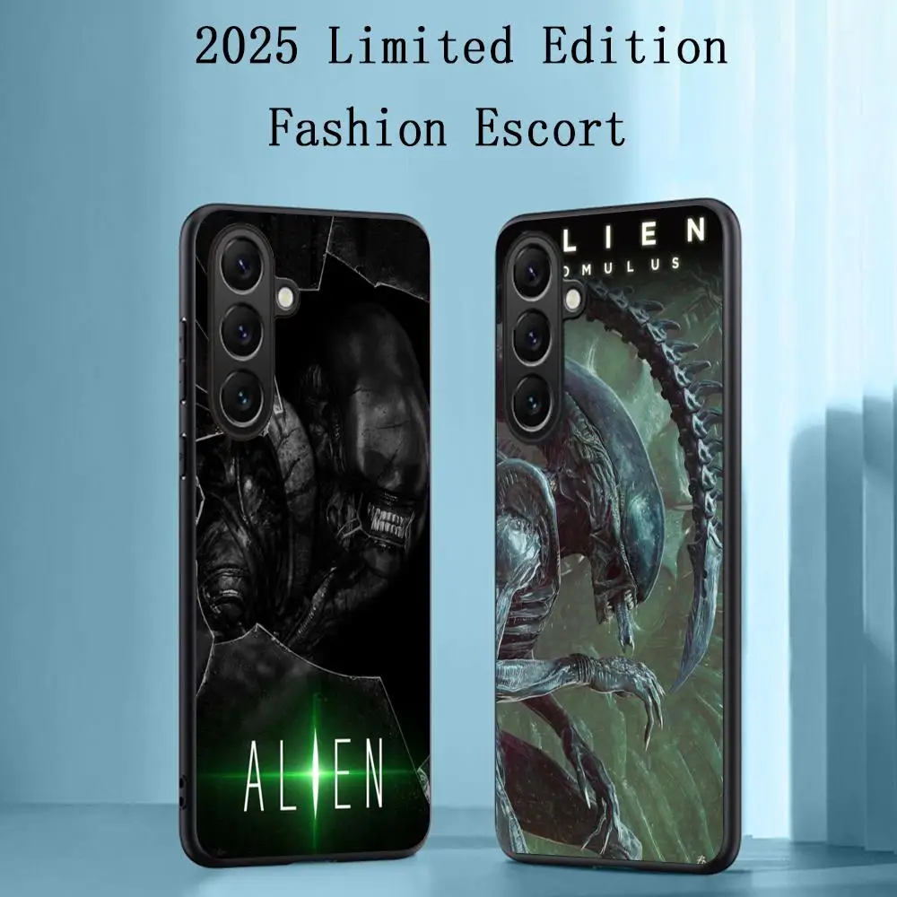 

Alien Romulus Super cool Phone Case For Samsung Galaxy S25 S24 S23 S22 S21 S20 Plus Ultra Note20 Limited Edition Soft Black