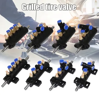 Air Control Vijfweg Voetpedaal Ventiel Wiel Repareren Gereedschap Bandenwisselaar Machine