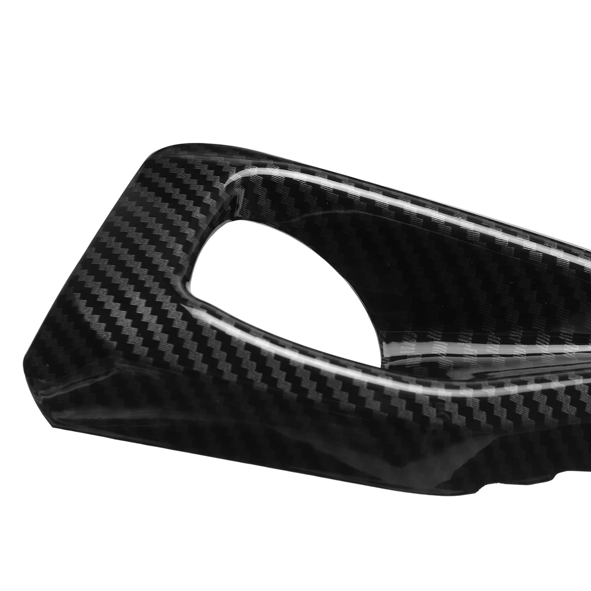 Carbon Fiber Look Car Front Fog Light Cover Fog Lamp Cover Shell Bezel For Ford For Focus MK4 ST ST Line & ST Line X 2019-2021