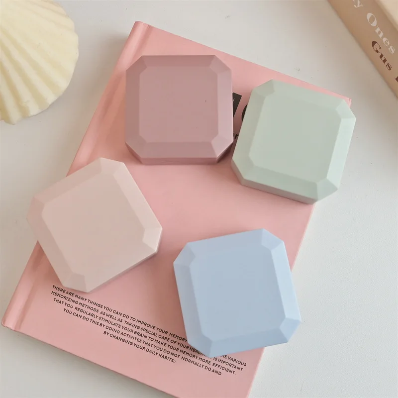 Portable Contact Lens Case with Mirror, Minimalist Dual-Compartment Design, Leak-Proof Storage for Travel & Daily Use