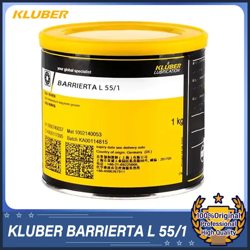 KLUBER BARRIERTA L 55/1 1kg Lubricating grease High temperature long-lasting