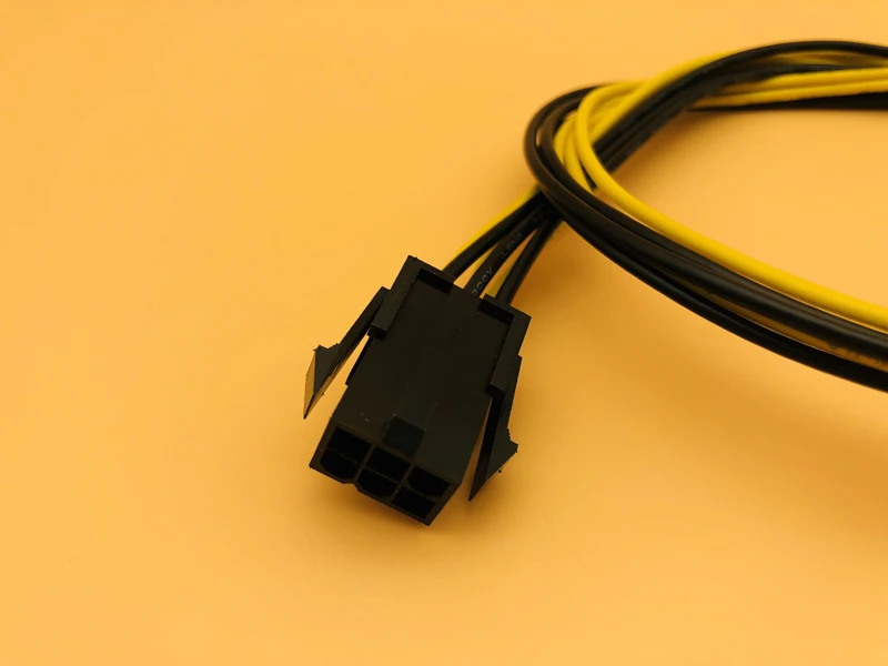 PCI-E PCIE PCI-Express 50cm 6P Male naar 6P Female Grafische Videokaart DIY Power kabel BTC Uitgebreide Mijnwerker Mijnbouw Draad 18AWG Kabels