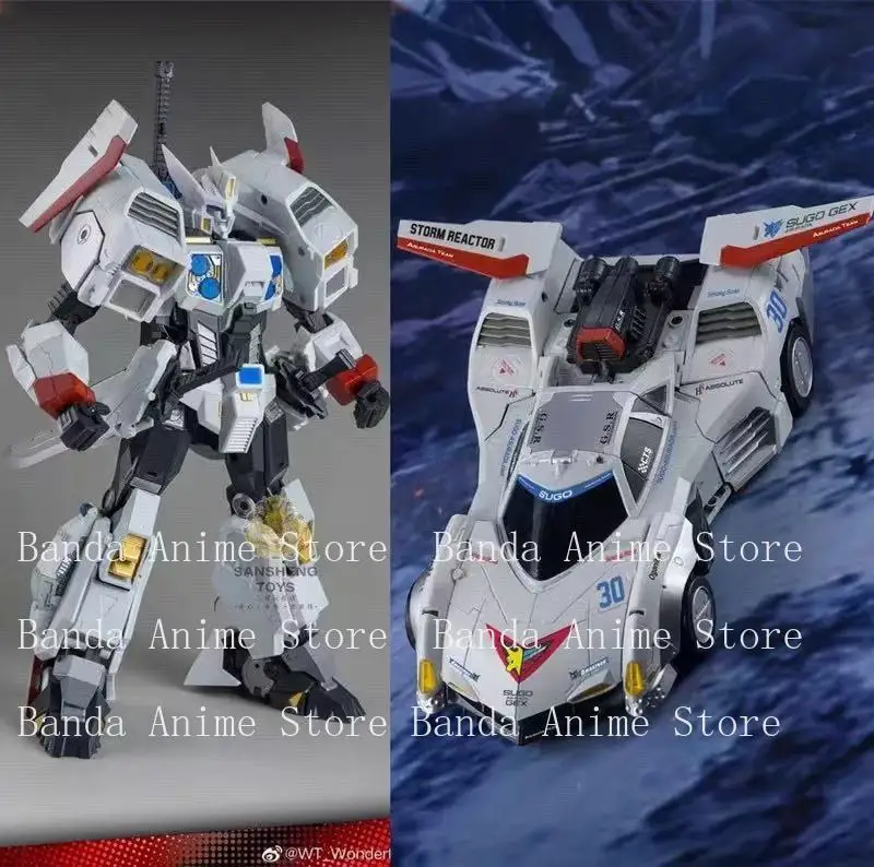 Nouveau en Stock Transformation merveilleux Trans WT01 WT-01 RONIN Robot à dérive blanche chef-d 'œuvre figurine jouets avec boîte